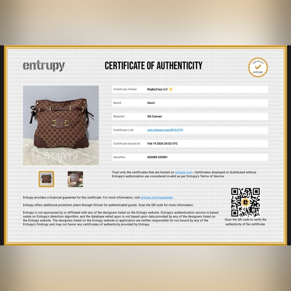 CD12 💖 Gucci Horsebit 1955 Messenger Bag GG Canvas Large - Picture 2 of 14
